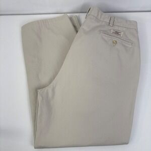 Polo Ralph Lauren Hammond Pant Mens Pleated Classic Khaki Chino 35x32 (34x28)
